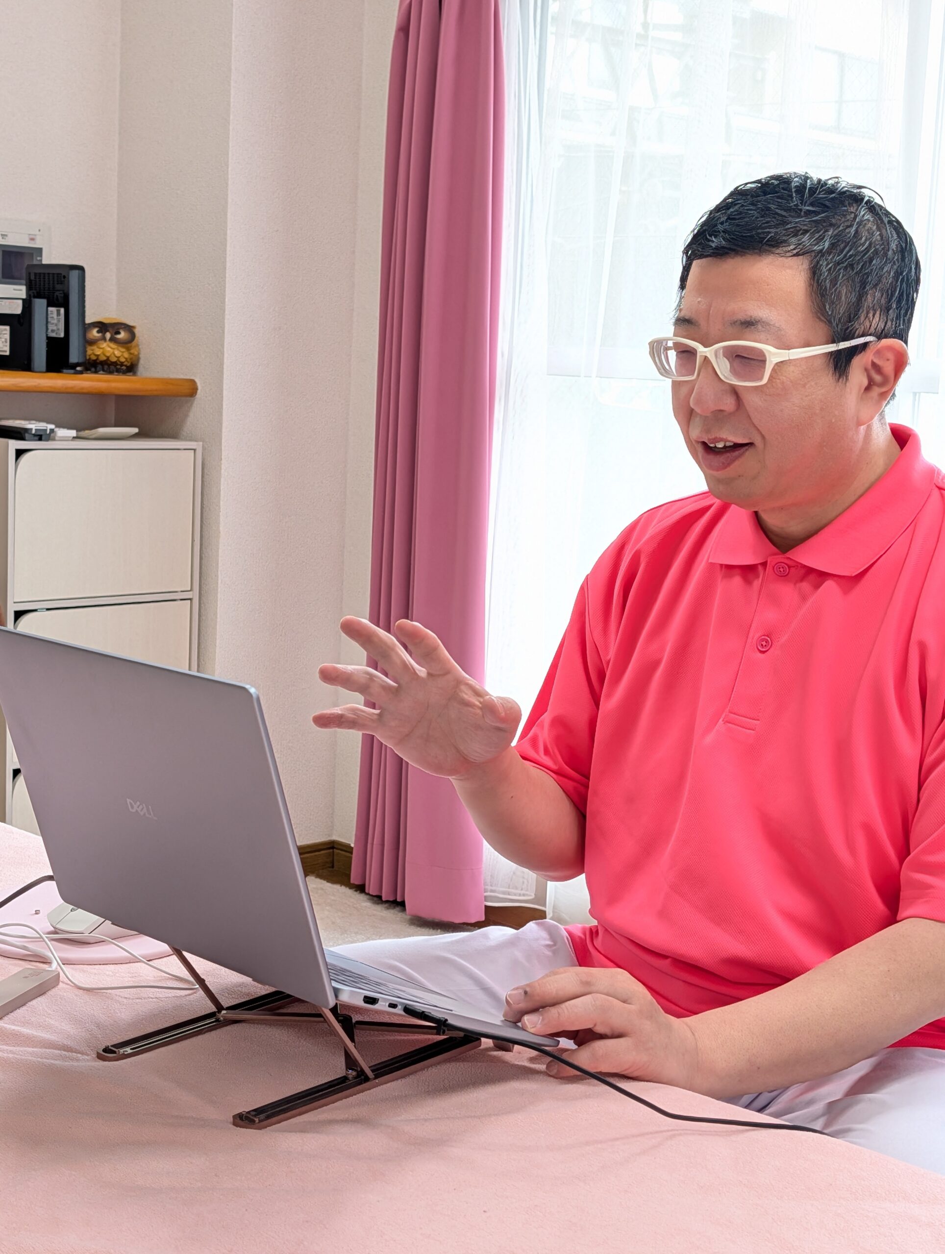 ZOOMでの相談の様子